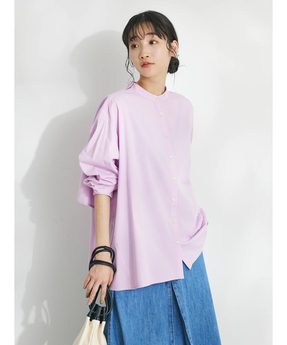 CRAFT STANDARD BOUTIQUE バックフリルシャツ 