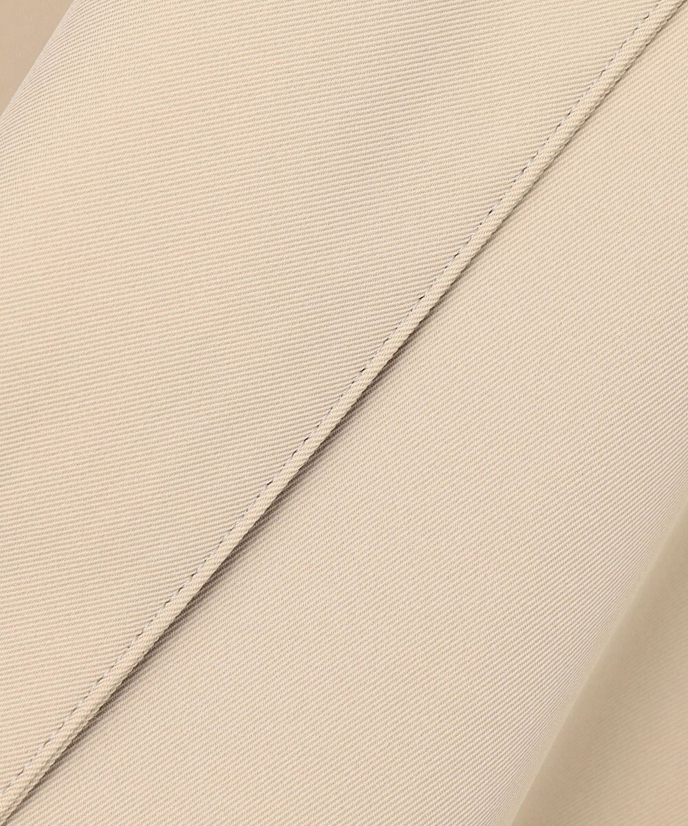 J.PRESS LADIES 【洗える・撥水】ドライツイルストレッチ ノーカラー コート 