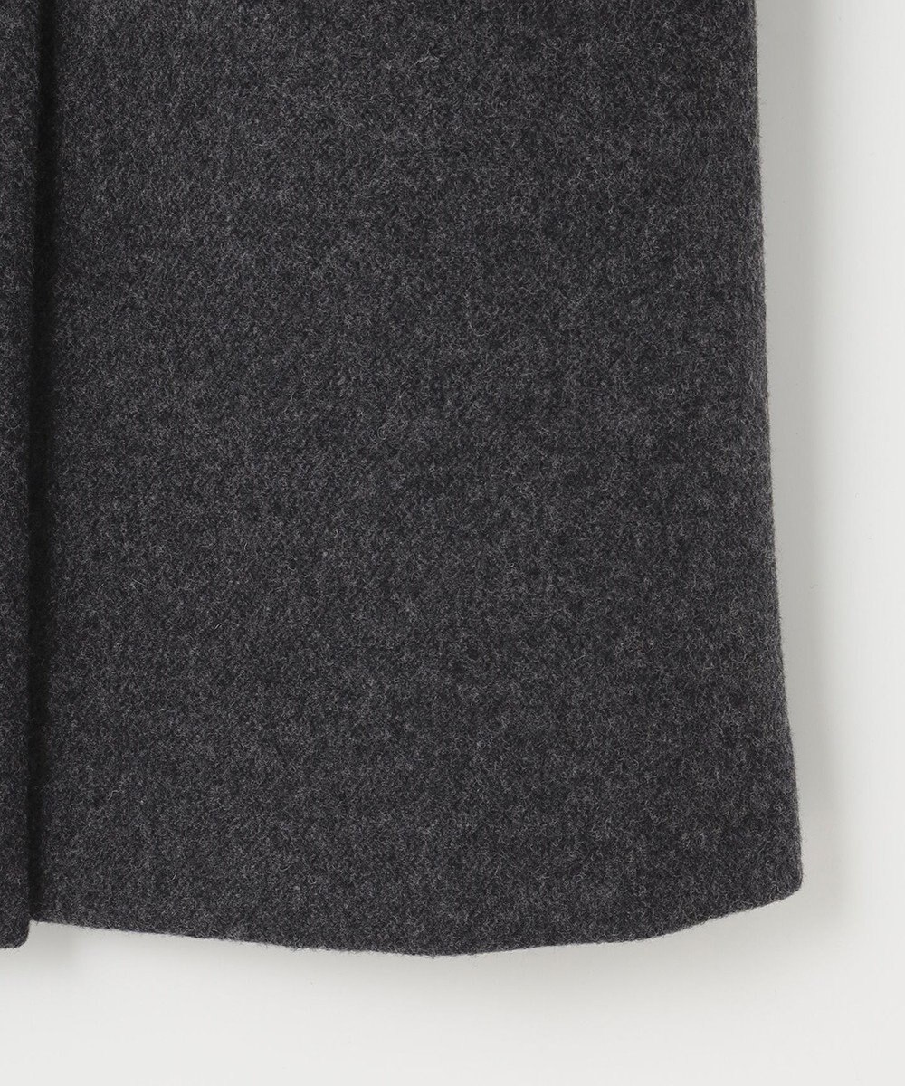 J.PRESS LADIES L ショートビーバー ステンカラーコート 