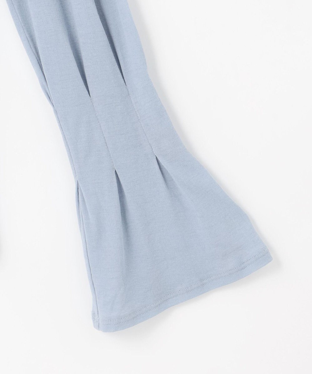 #Newans 【洗濯機可能】フレアカフスシアープルオーバー 