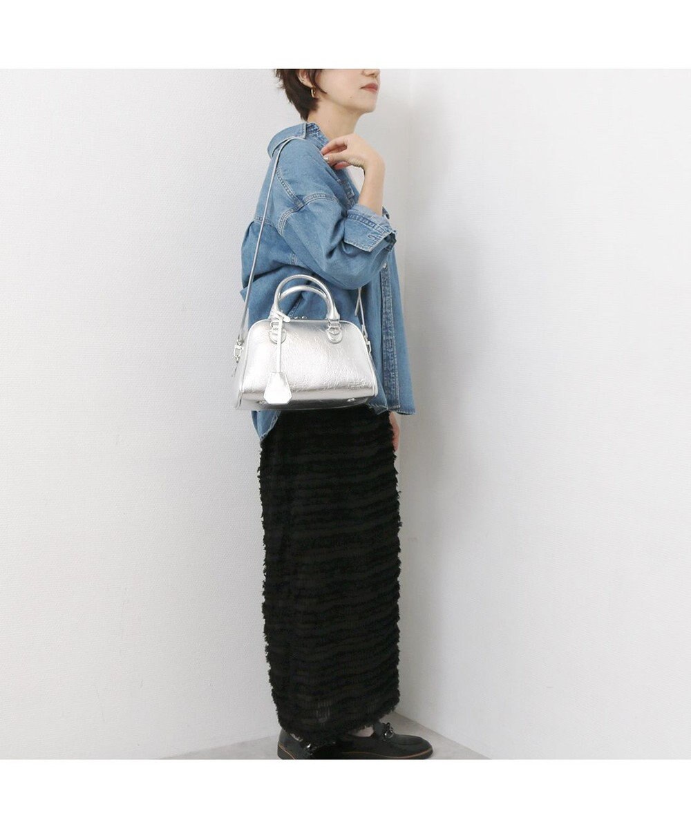 UNBILLION カシュカシュ cachecache / アソート合皮ボストンバッグ 