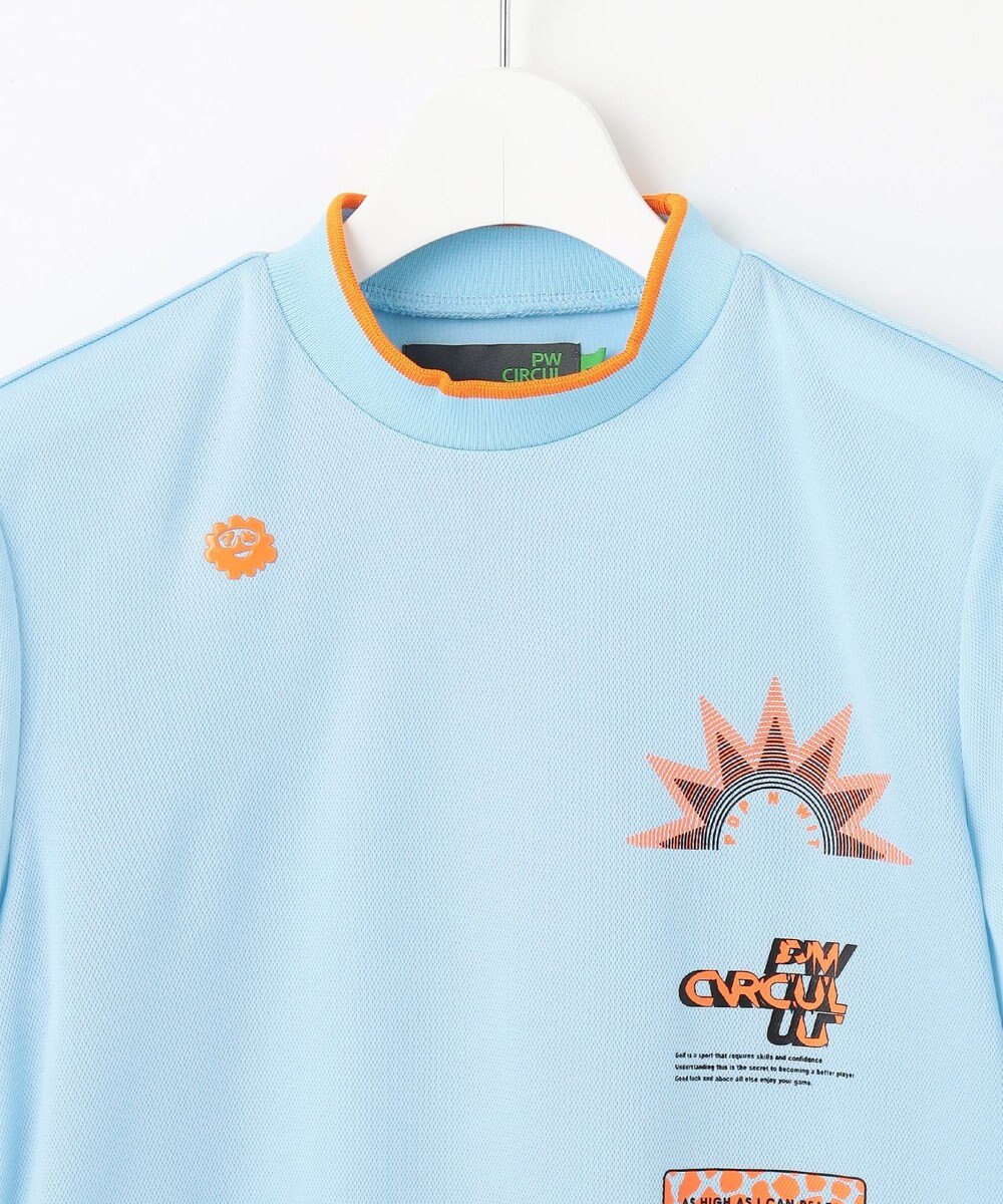 PW CIRCULUS 【UVカット / 吸水速乾】【WOMEN】グラフィティ モック T ゴルフウェア レディース 