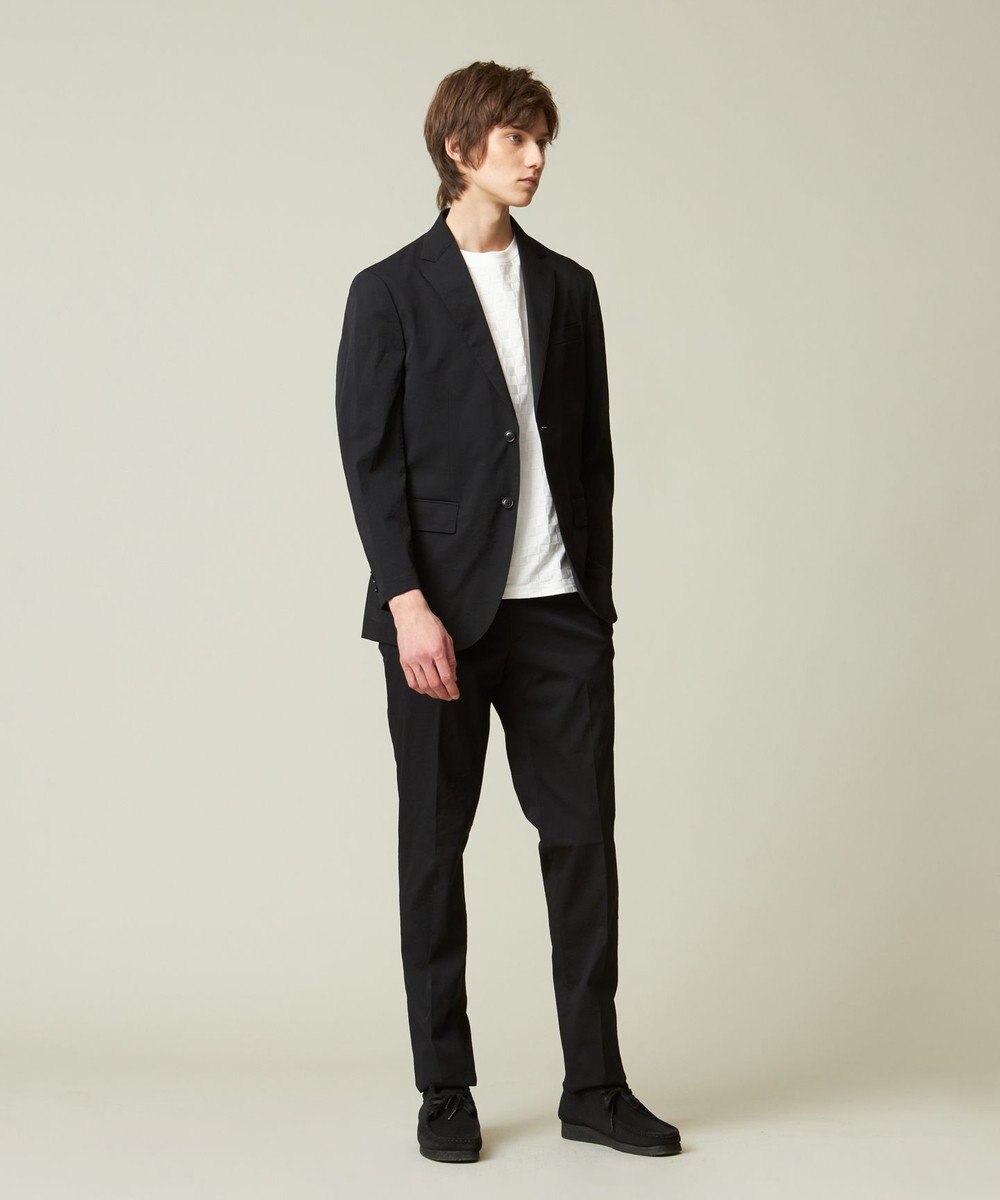 J.PRESS MEN 感動！？上品な見た目に着心地抜群なセットアップ【MECHANICAL】【超軽量 / 清涼感 / 洗える】ハイパワーストレッチジャケット 