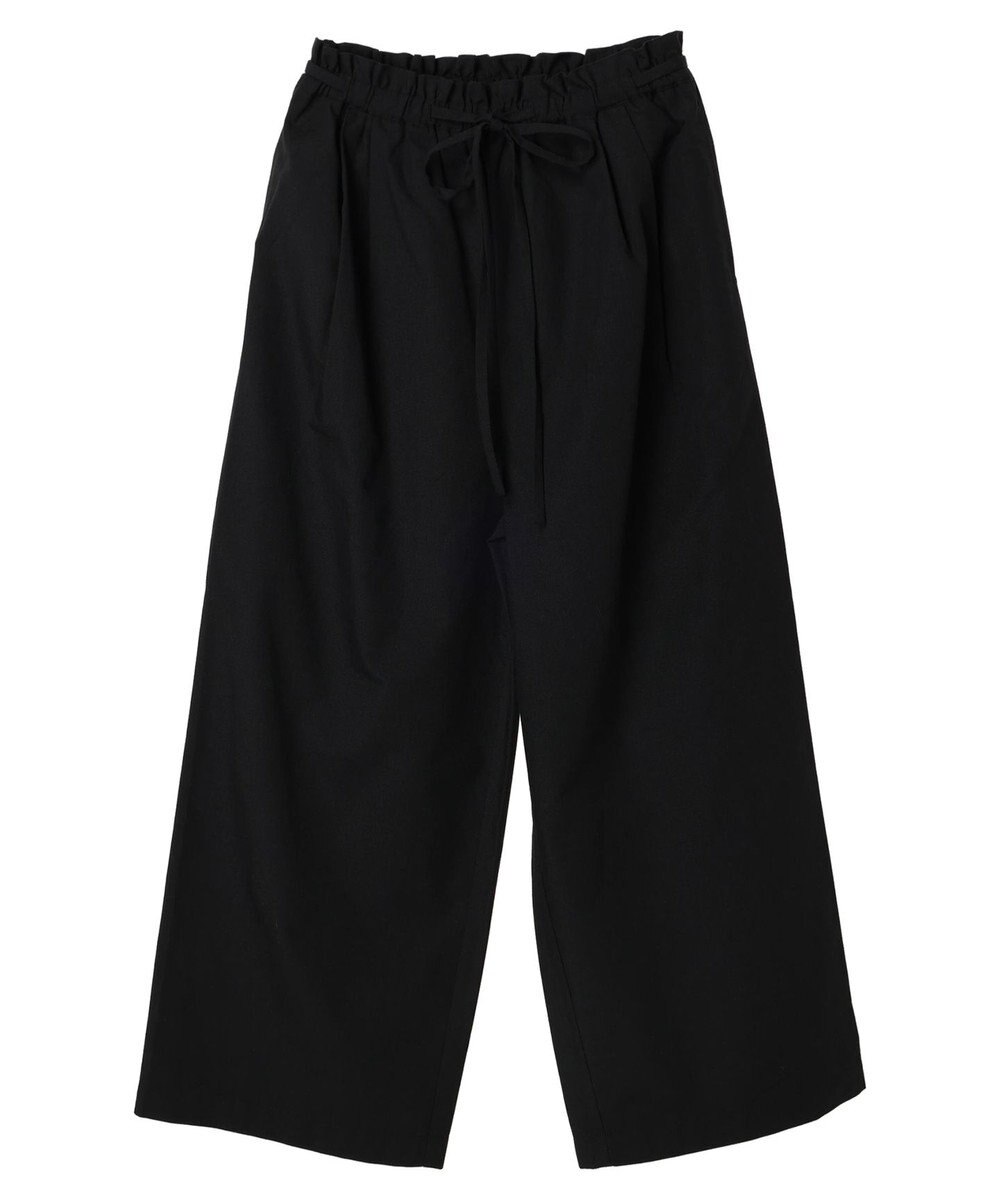 Green Parks 綿麻混バギーパンツ 