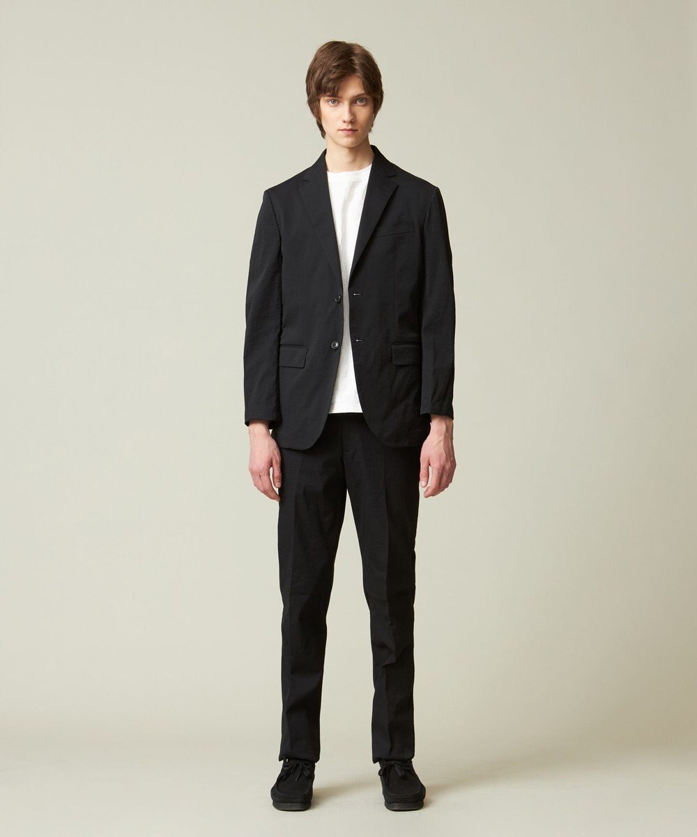 J.PRESS MEN 感動！？上品な見た目に着心地抜群なセットアップ【MECHANICAL】【超軽量 / 清涼感 / 洗える】ハイパワーストレッチジャケット 