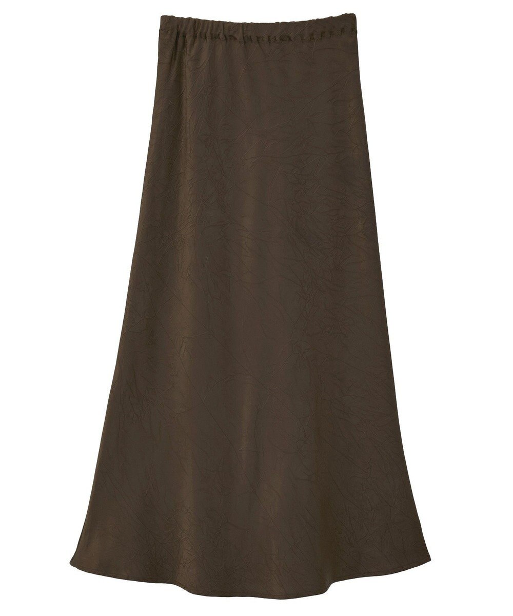 earth music&ecology ストレッチサテンスカート 