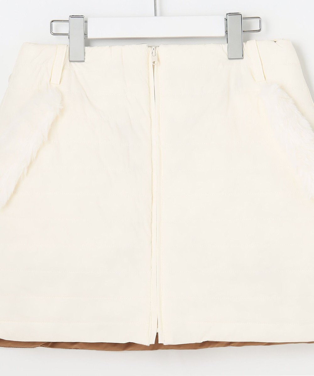 23区GOLF 【WOMEN】【洗える】ナイロンタフタファイバーボール リバーシブル 防寒 スカート 