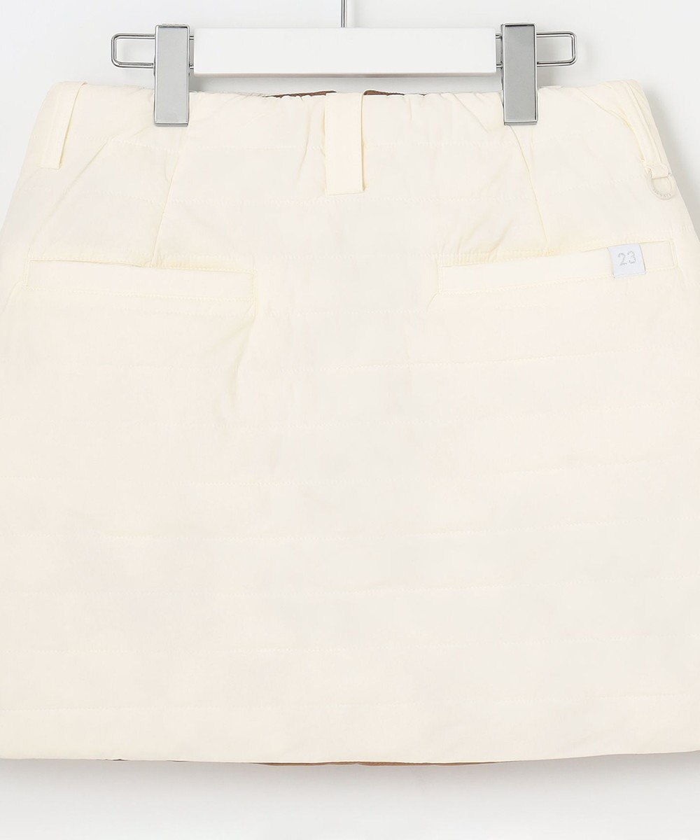 23区GOLF 【WOMEN】【洗える】ナイロンタフタファイバーボール リバーシブル 防寒 スカート 