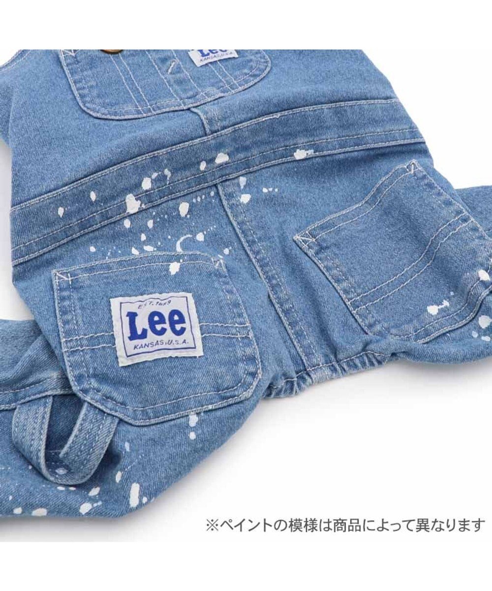 PET PARADISE Ｌｅｅ ペイント デニム オーバーオール 中型犬 大型犬 