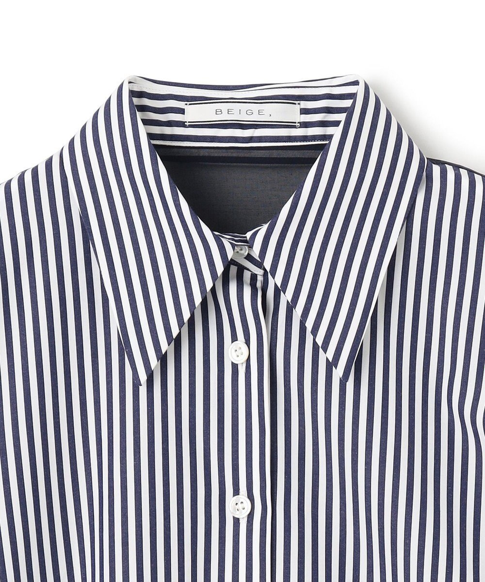 BEIGE， ALBERT / シアーシャツ 