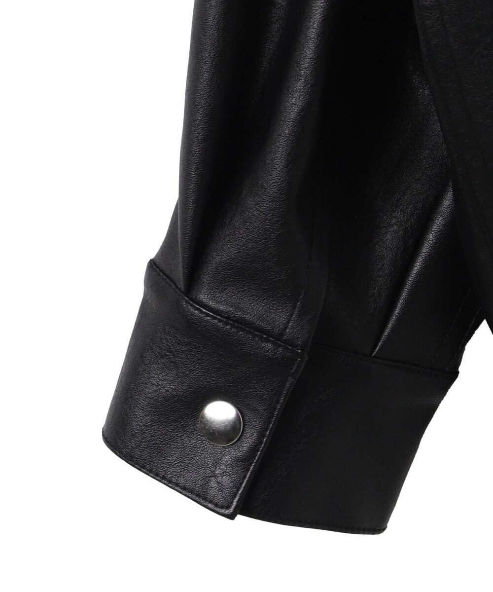 WEGO ヴィンテージライクPUフライトジャケット 