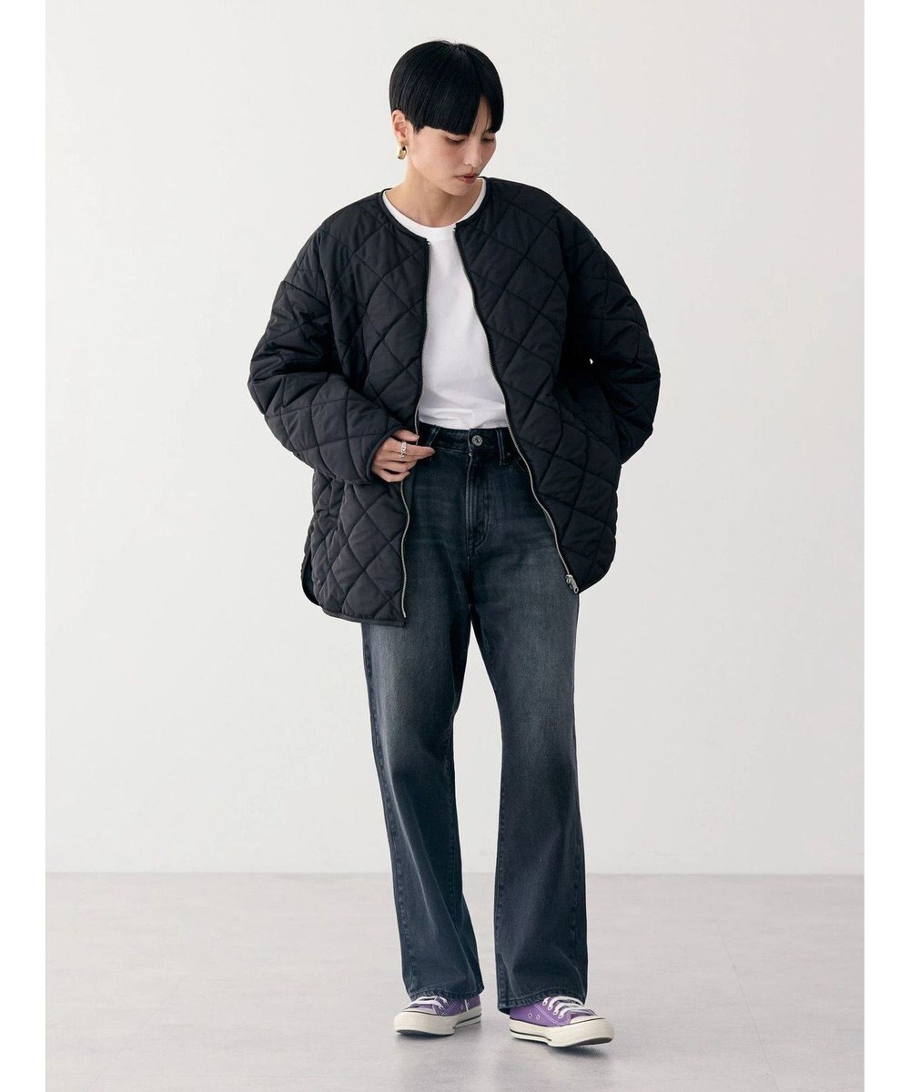 AMERICAN HOLIC 軽ポカリバーシブルキルティングコート 