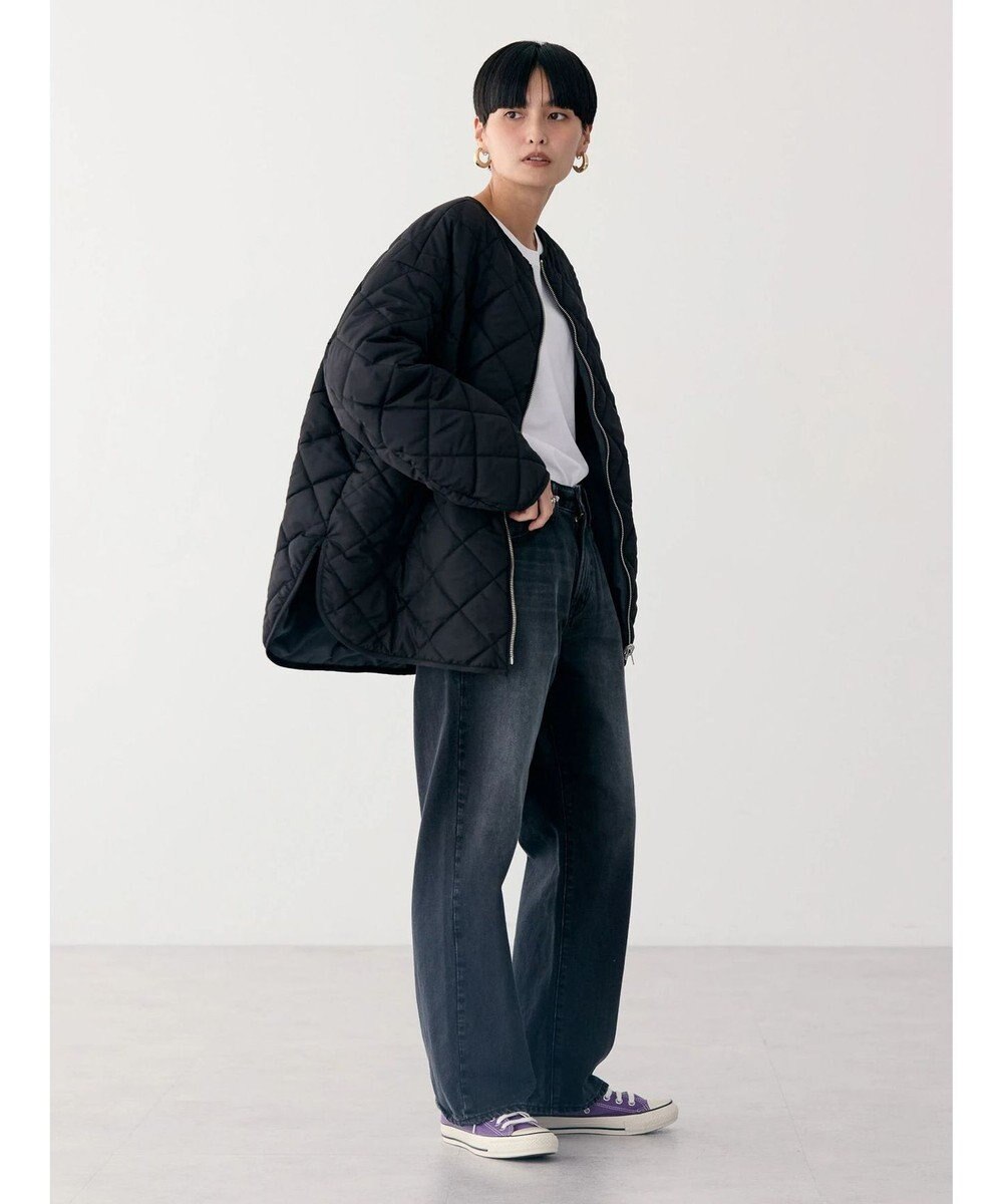 AMERICAN HOLIC 軽ポカリバーシブルキルティングコート 