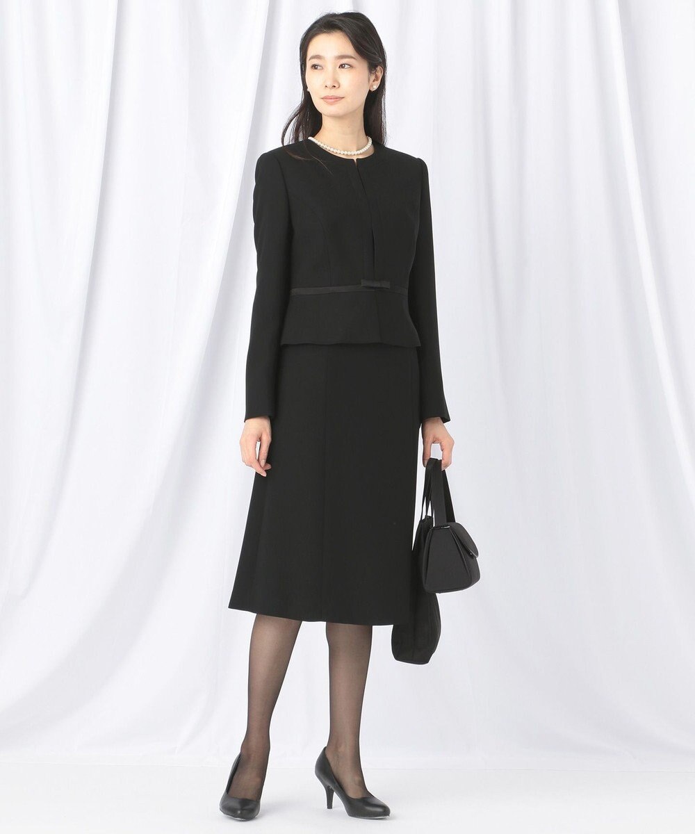 自由区 FORMAL 【オールシーズン対応】バーズアイ ジャケット+ワンピース 