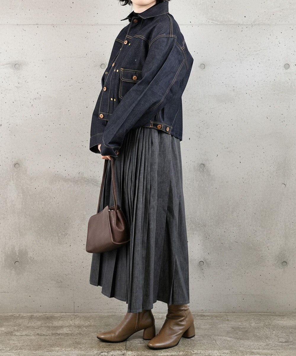 APOM 本革シープスキンサイドジップアンクルブーツ 60 