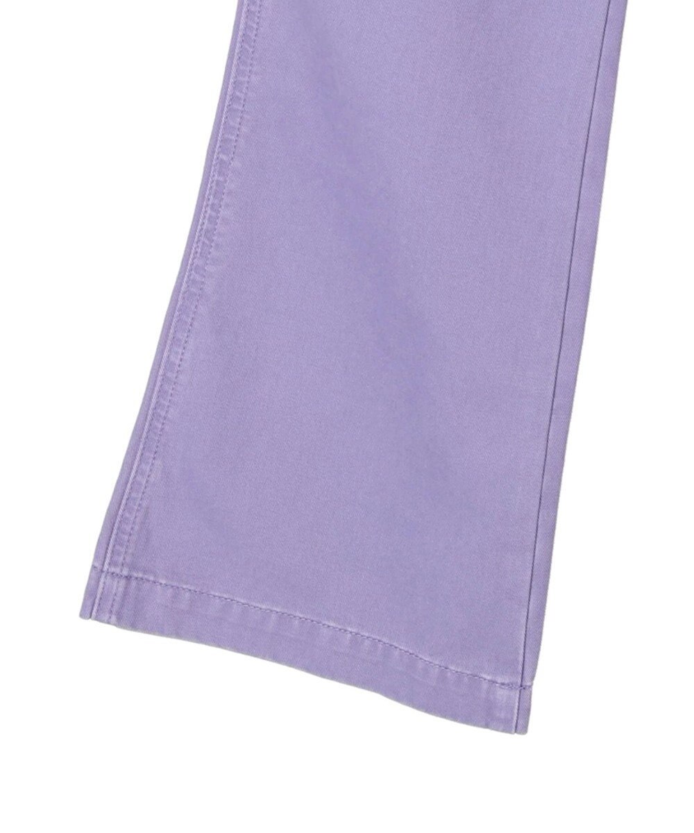 earth music&ecology カラーフレアパンツ 