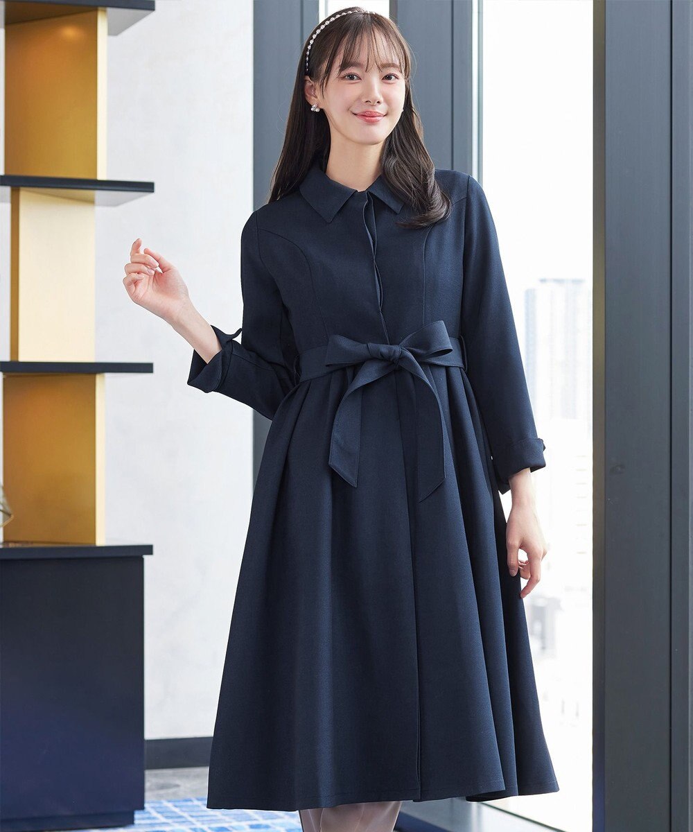 Tiaclasse L 【新色追加】ステンカラードレスコート 