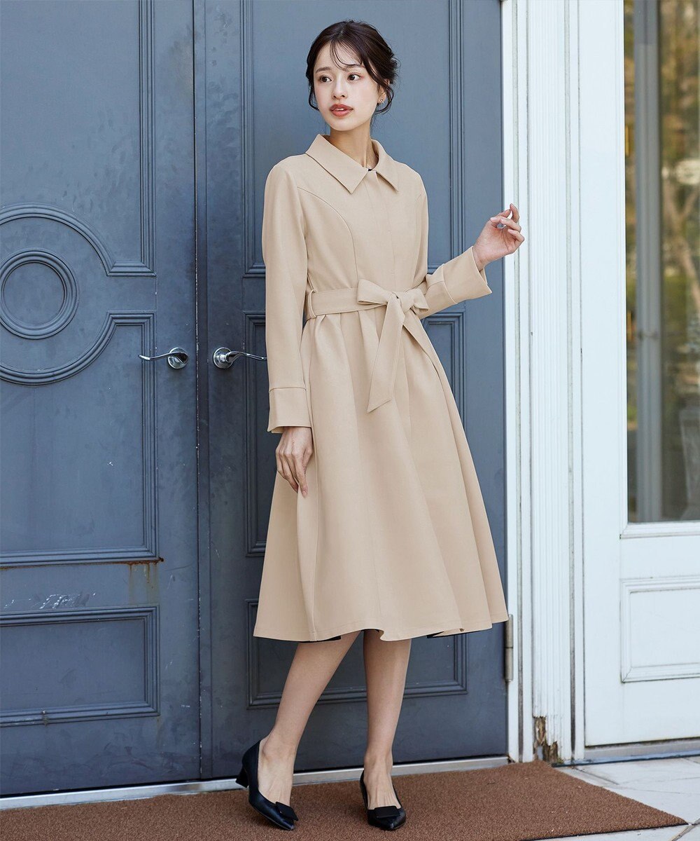 Tiaclasse L 【新色追加】ステンカラードレスコート 