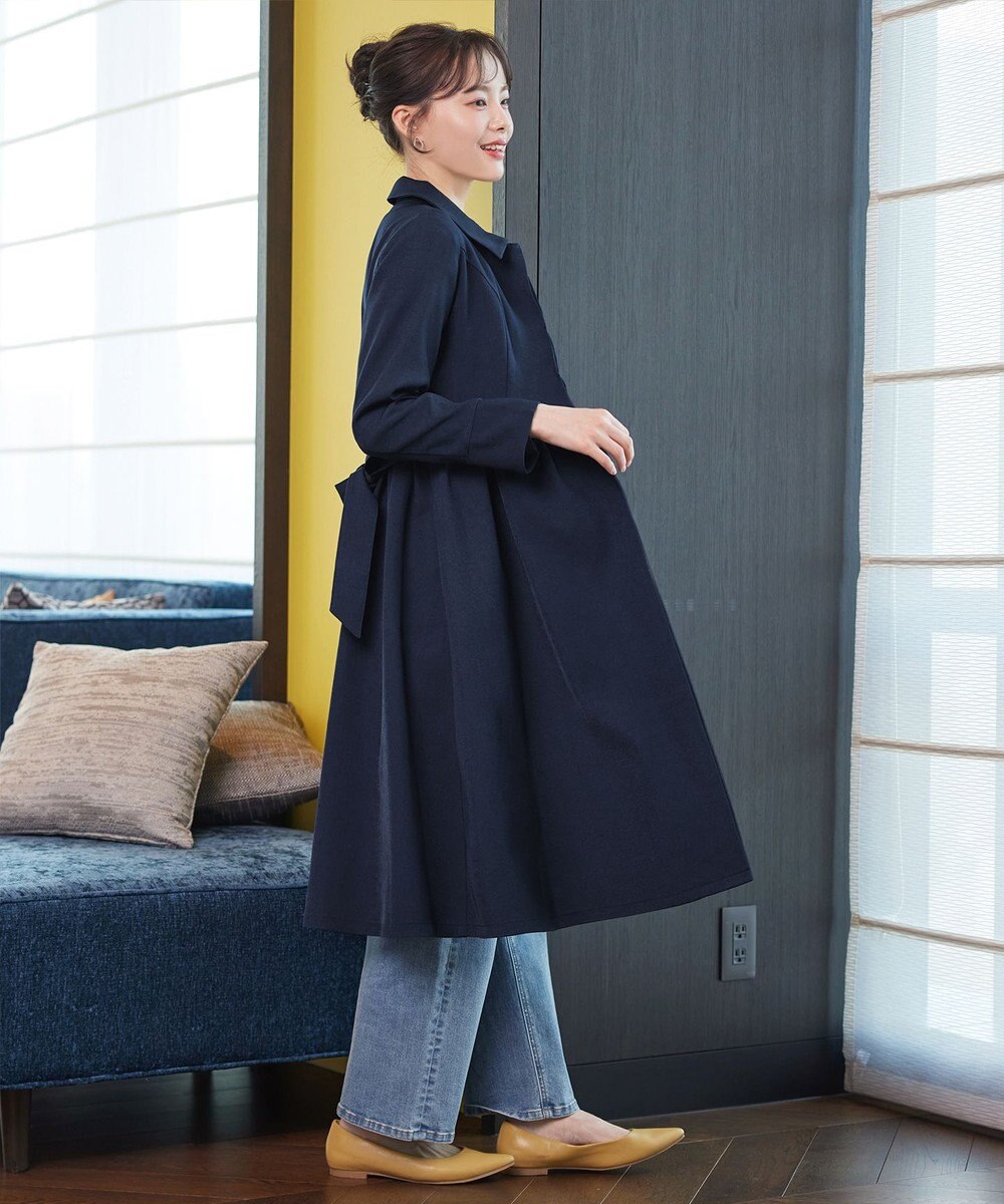 Tiaclasse L 【新色追加】ステンカラードレスコート 