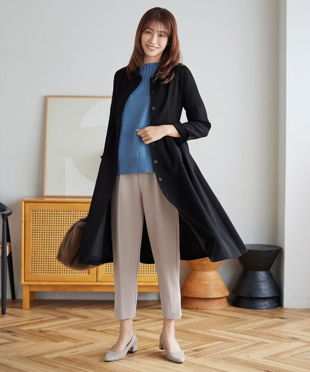 Tiaclasse L 【新色追加】ステンカラードレスコート 