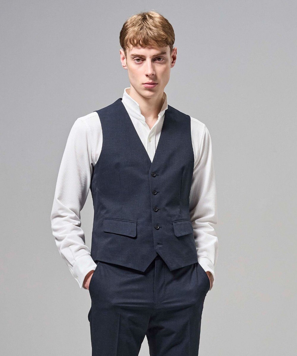 JOSEPH HOMME 新色【３ピース対応】クールドッツストレッチ　ジレ 