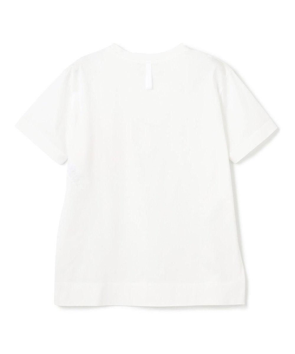 BEIGE， 【WEB限定・洗える】TORENIA / レザーポケットコットンクルーネックTシャツ 