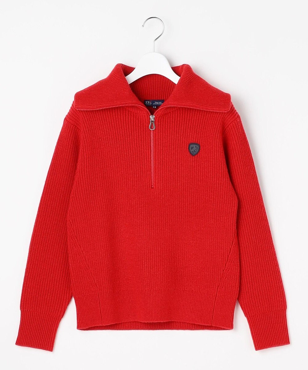 23区GOLF 【WOMEN】ウイングカラーニット 