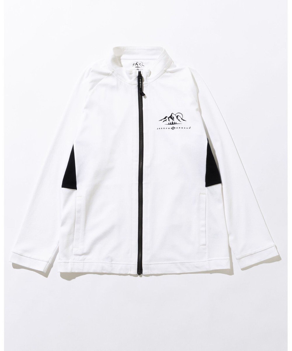 JOSEPH ABBOUD MOUNTAIN 【接触冷感性/速乾性/放湿性】 ICE PACKリバー天竺 ZIP アウター 