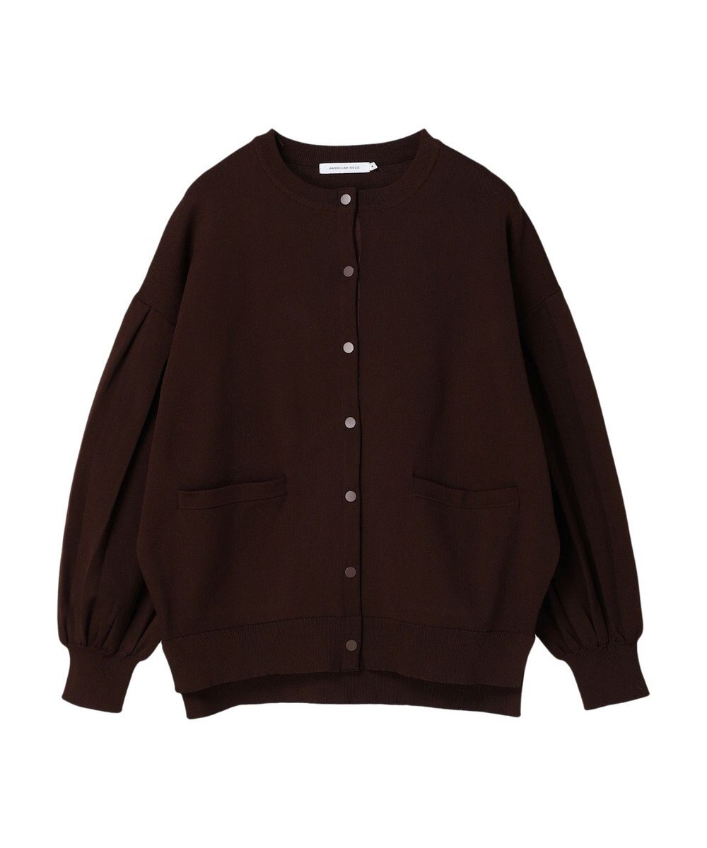AMERICAN HOLIC エコカルットクルーネックカーディガン 