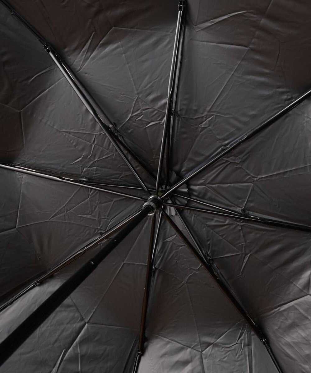 AURORA BLAO (ブラオ) 切り継ぎテープ柄 晴雨兼用傘(折りたたみ傘) 