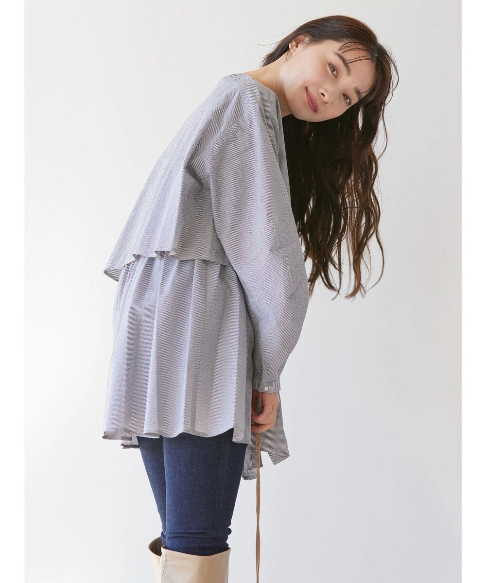 AMERICAN HOLIC サッカーワントーンティアードチュニック 