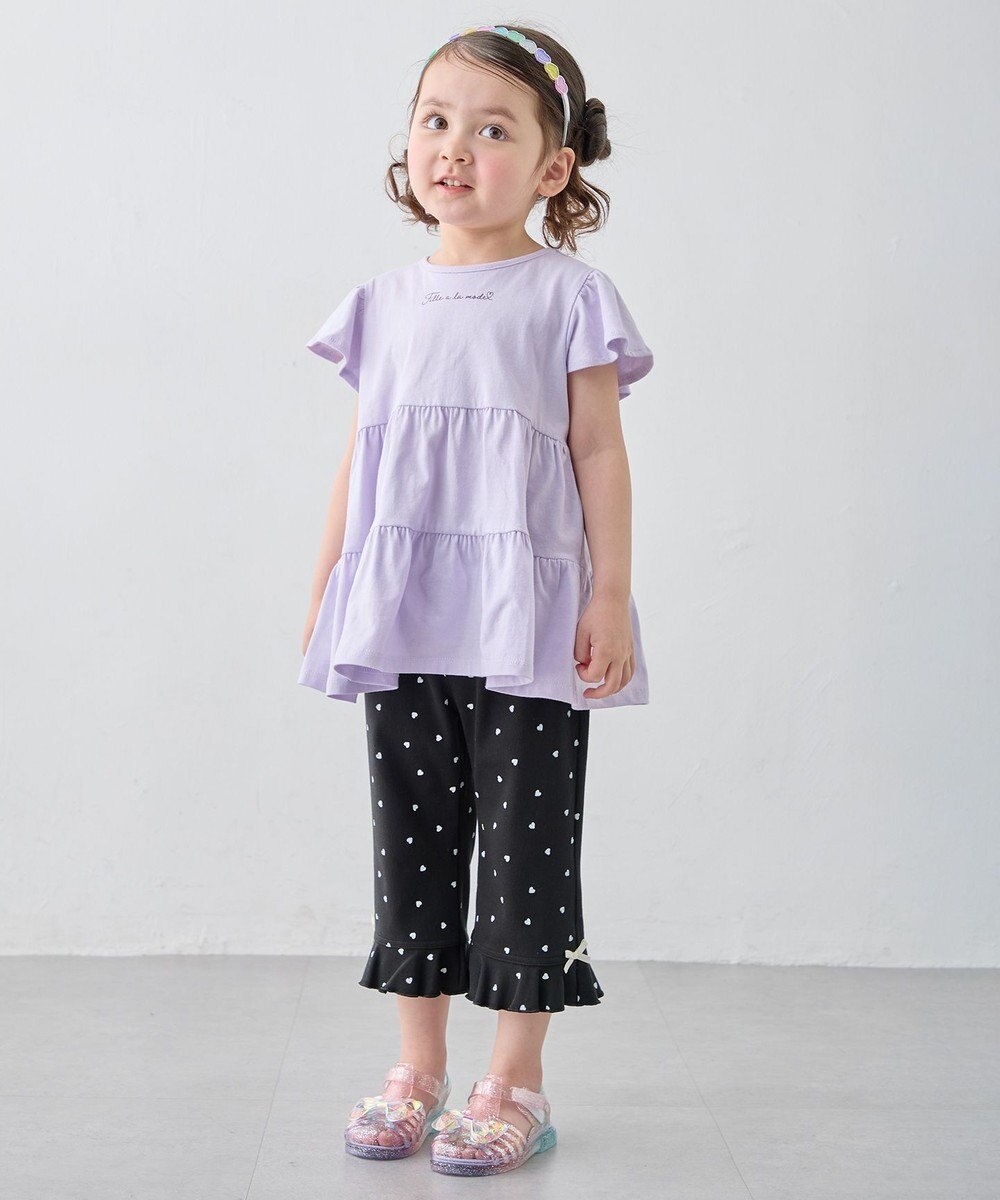 ANY KIDS 【綿100%/接触冷感】ひんやり ティアードチュニック 