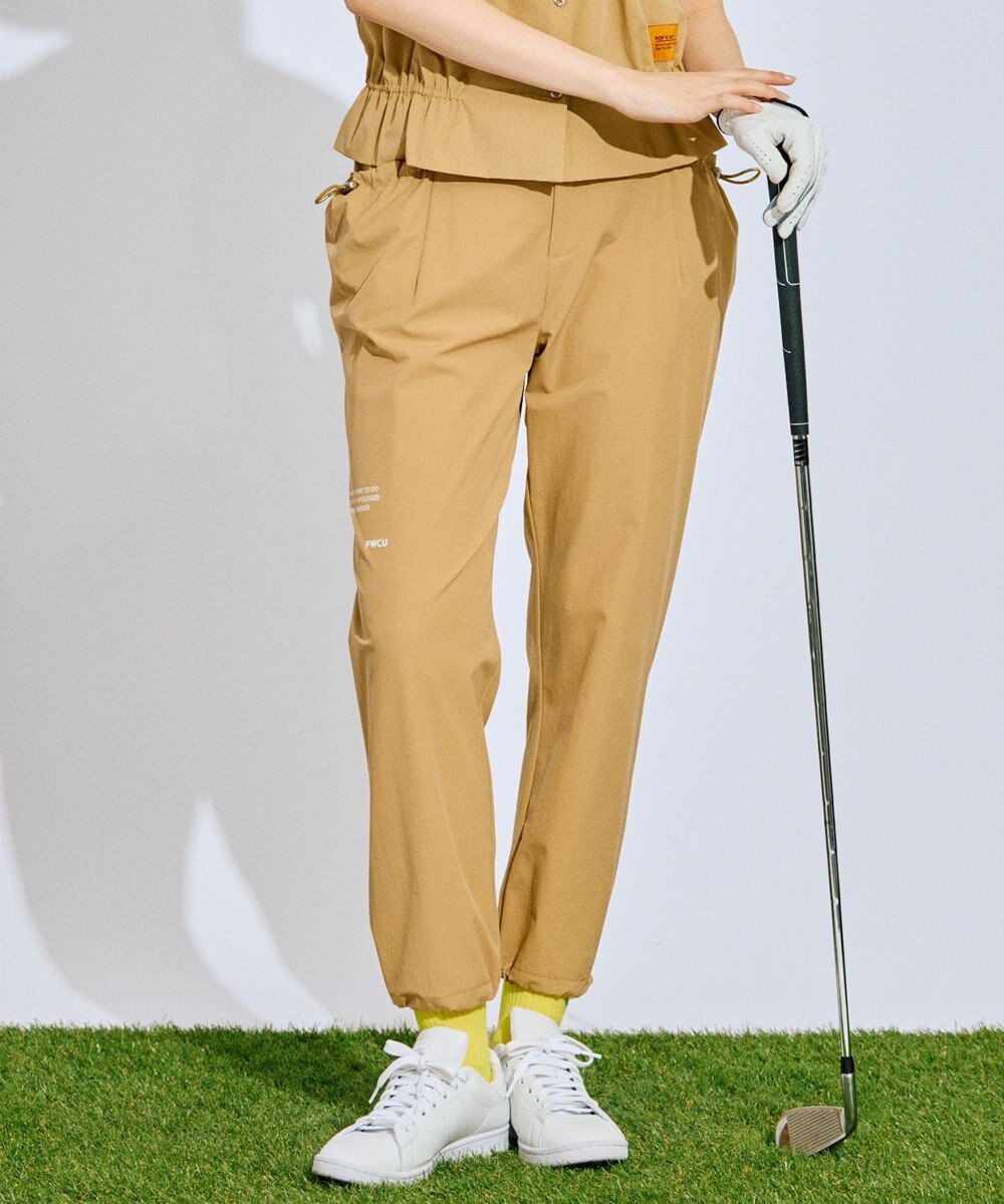 PW CIRCULUS 【WOMEN】ギャザリングパンツ ゴルフウェア レディース 