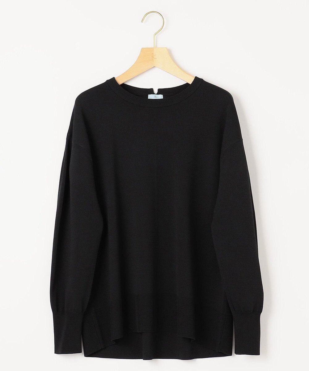 組曲 【WEB限定カラーあり】MINA バックリボンニットプルオーバー 