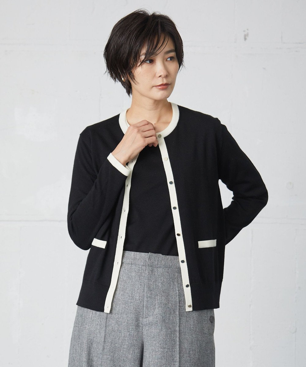 洗える】トリムツイン ニット / J.PRESS LADIES | ファッション通販 【公式通販】オンワード・クローゼット