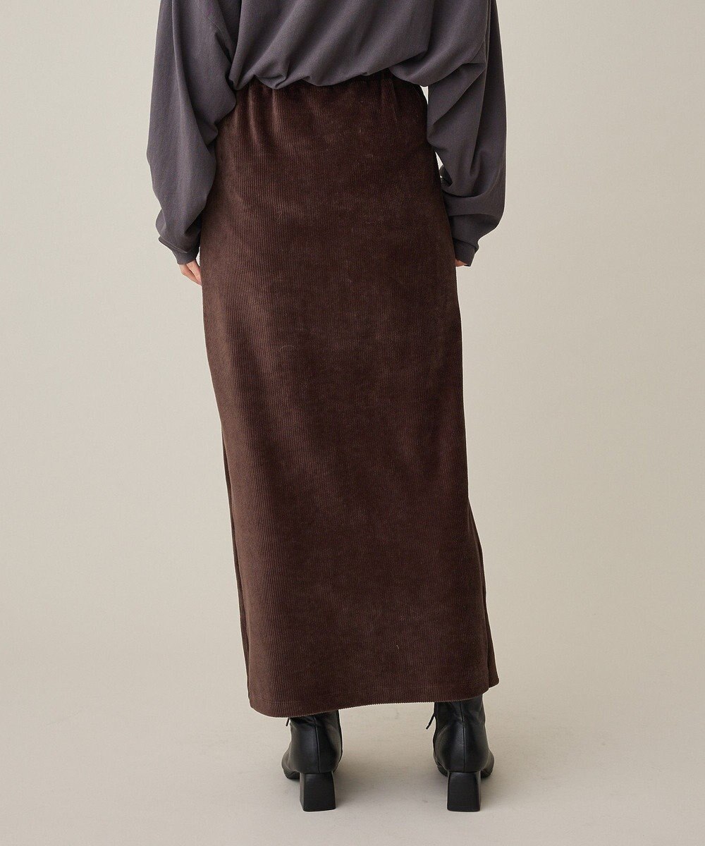 CRAFT STANDARD BOUTIQUE カットコーデュロイラップ風スカート 