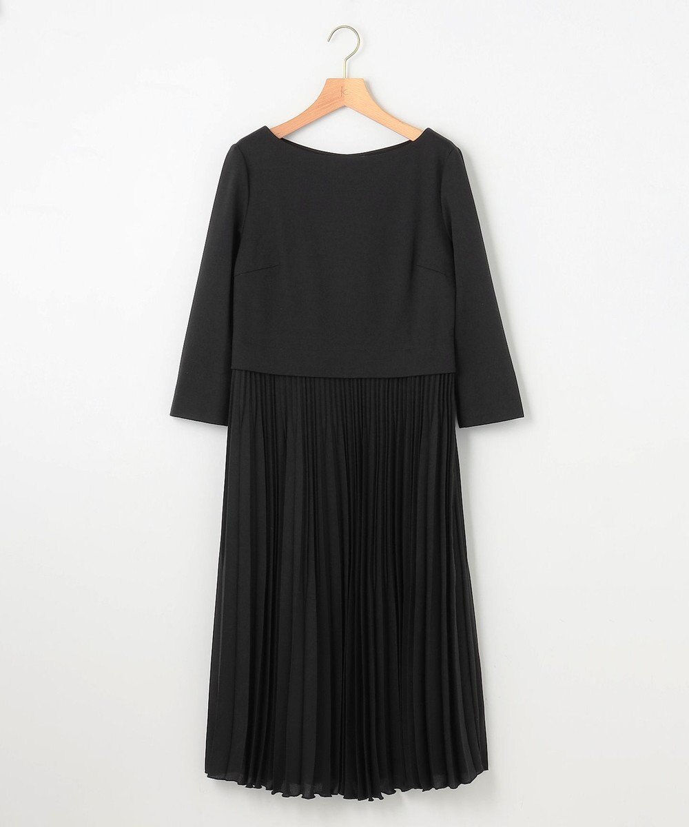 組曲 【KUMIKYOKU NAVY】ジャージーコンビプリーツ ワンピース 