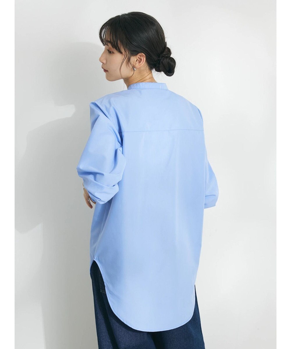 CRAFT STANDARD BOUTIQUE 【洗える】ニットベスト+バンドカラーシャツSET-B 