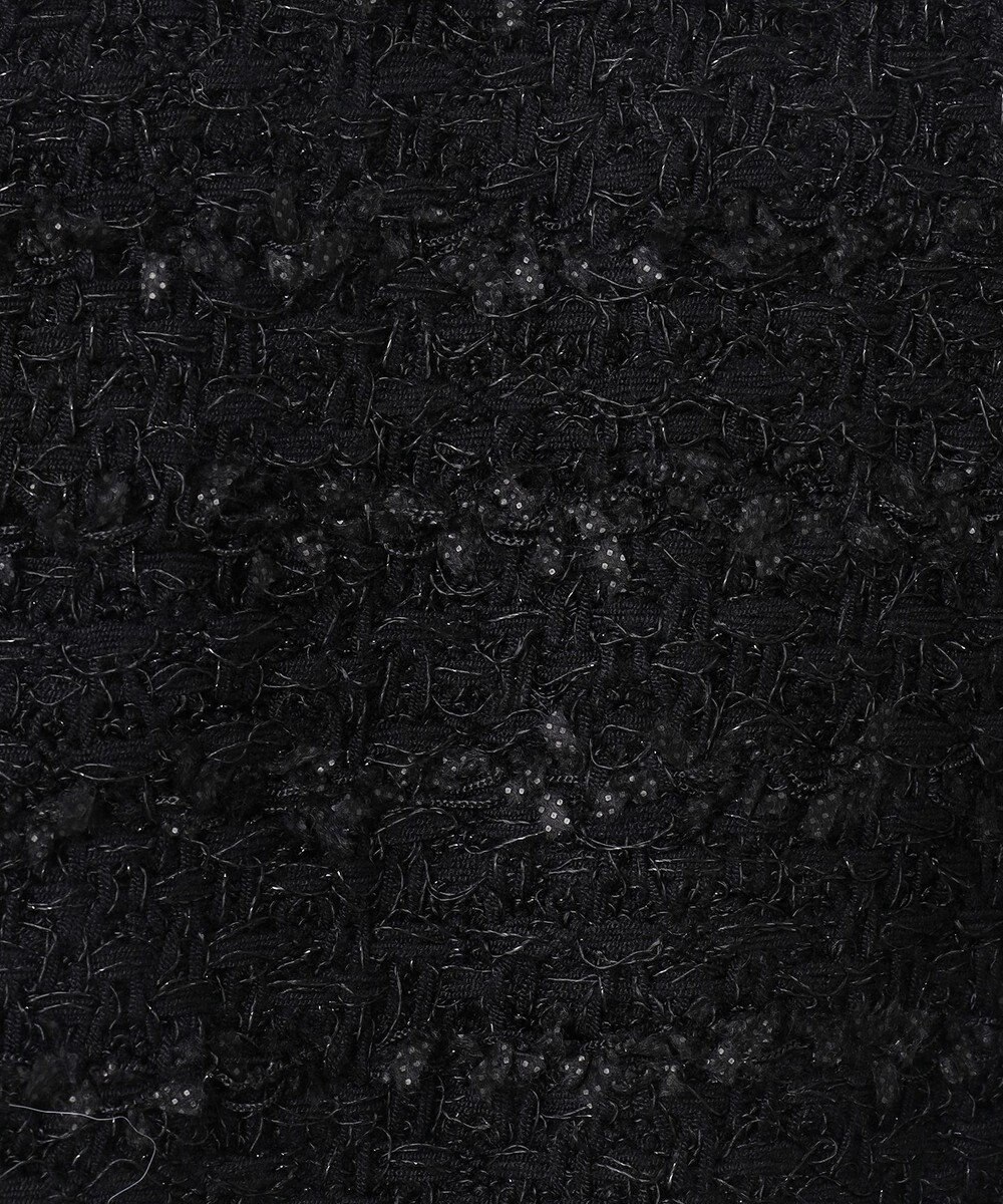 GRACE CONTINENTAL ラメツイードニットカーディガン 