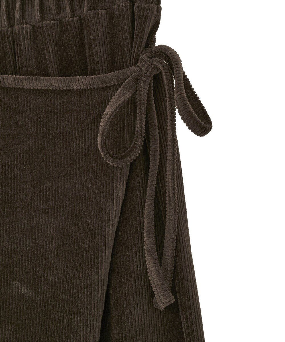 CRAFT STANDARD BOUTIQUE カットコーデュロイラップ風スカート 
