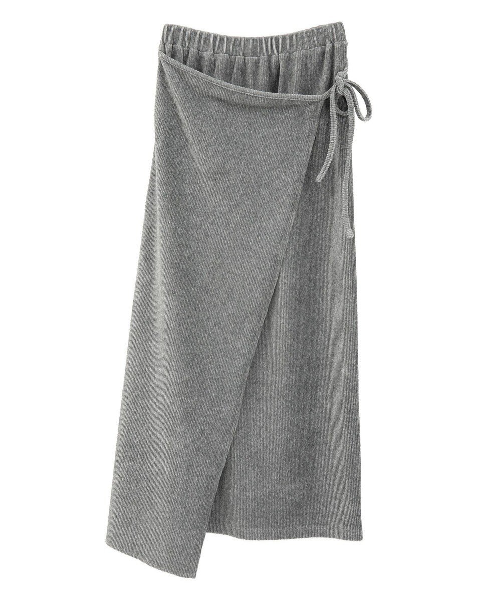 CRAFT STANDARD BOUTIQUE カットコーデュロイラップ風スカート 