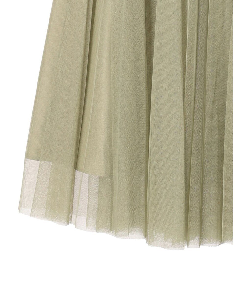 earth music&ecology チュールフレアスカート 