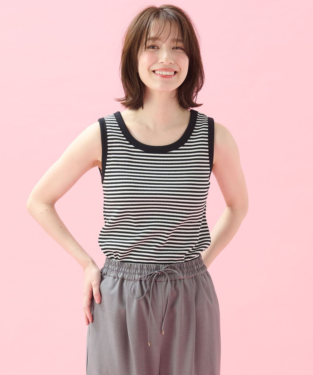 ANY L 【新色追加】ラウンドタンクトップ 