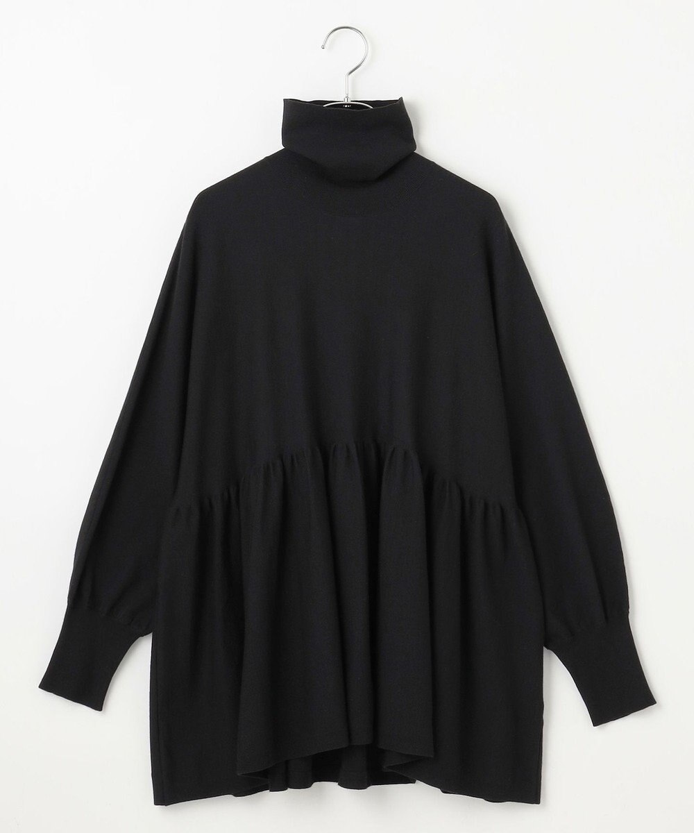 #Newans 【洗える】ペプラムデザインワイドシルエットプルオーバー 