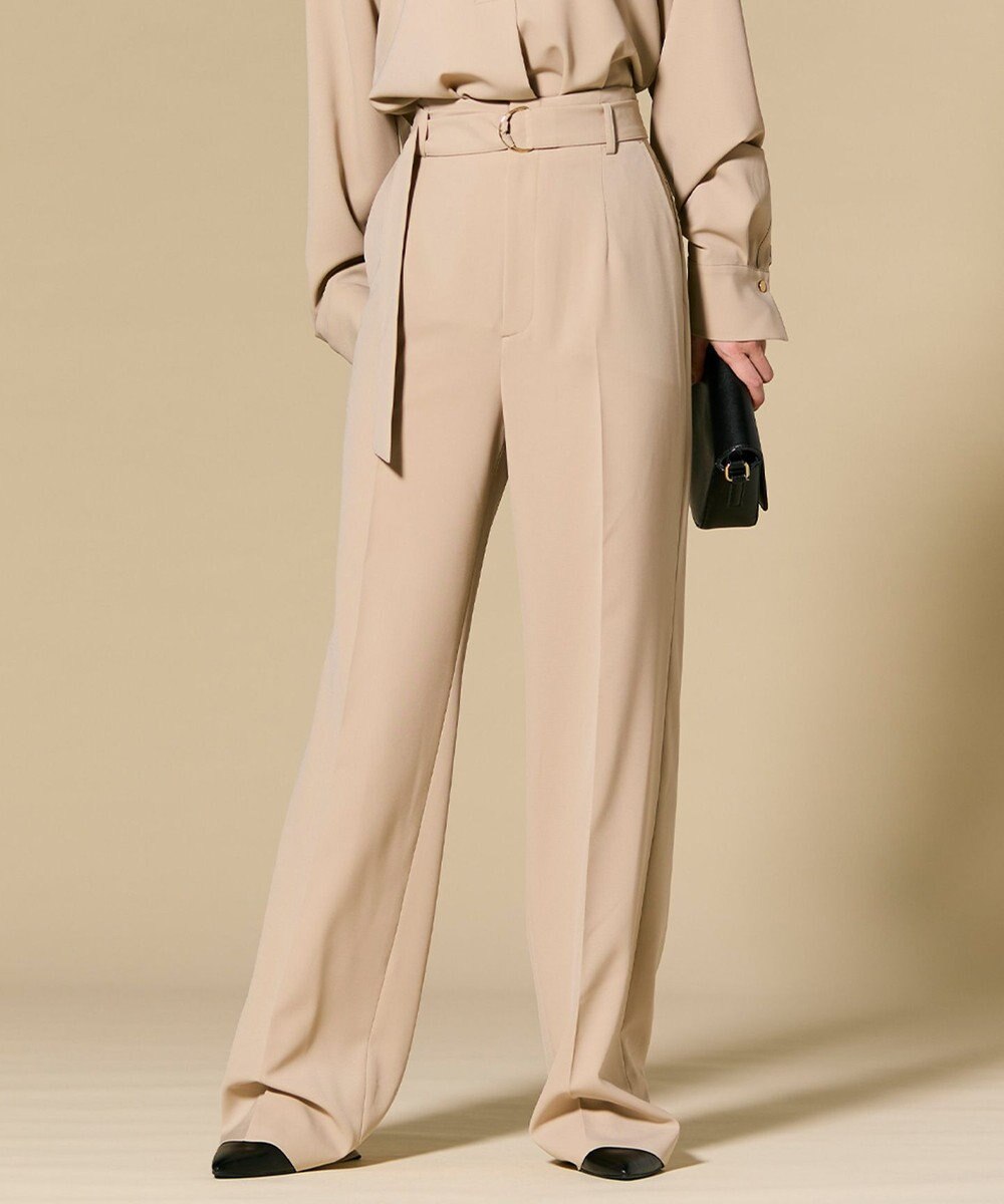 BEIGE， 【セットアップ対応】SPHENE / ハイウエストDカンストレートパンツ 