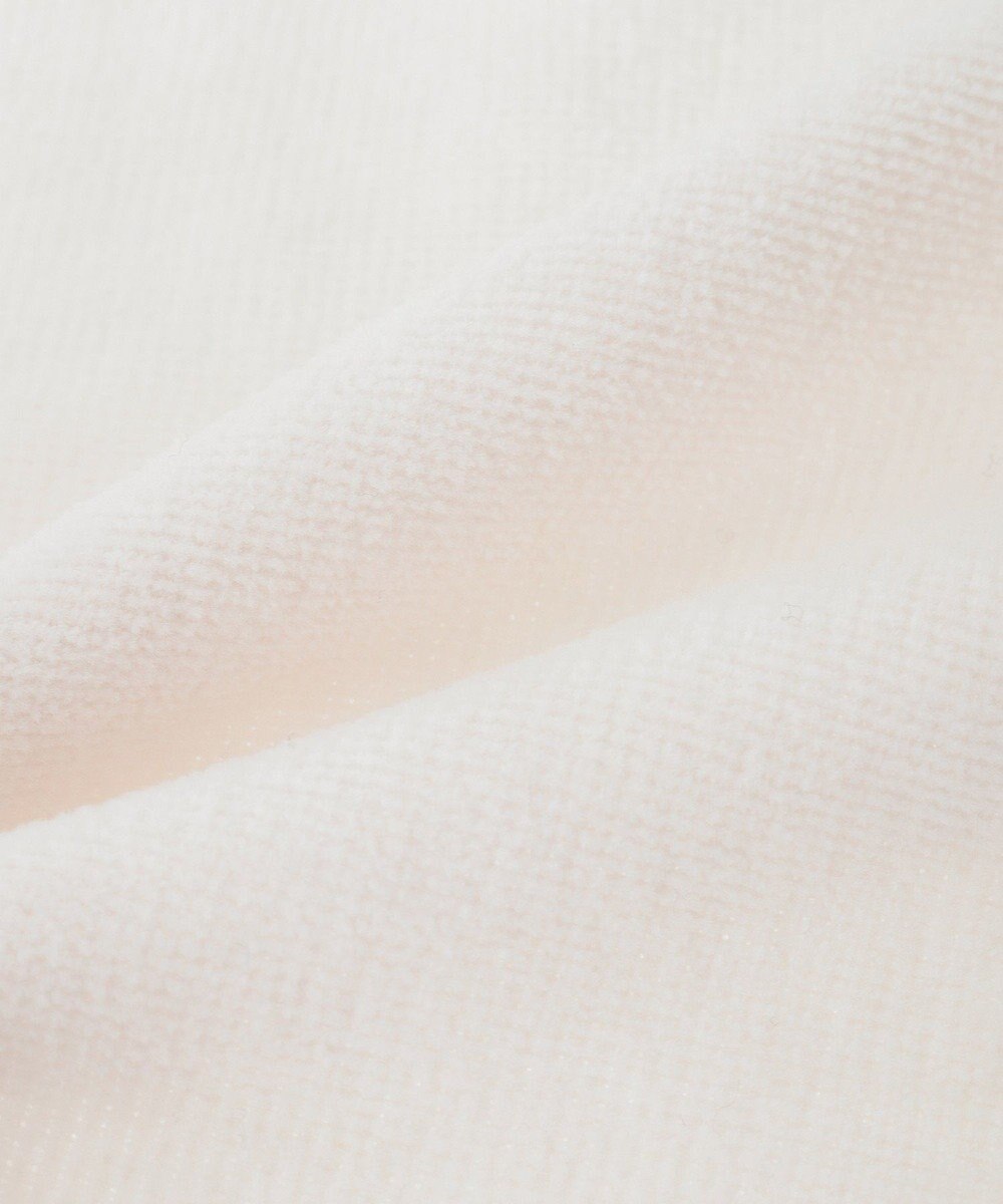 Maison de FLEUR リボンフレーム刺繍タオルハンカチ 