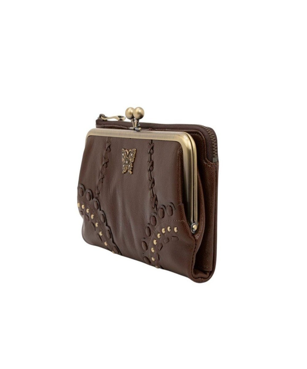 ANNA SUI マチルダ 二つ折り口金長財布 