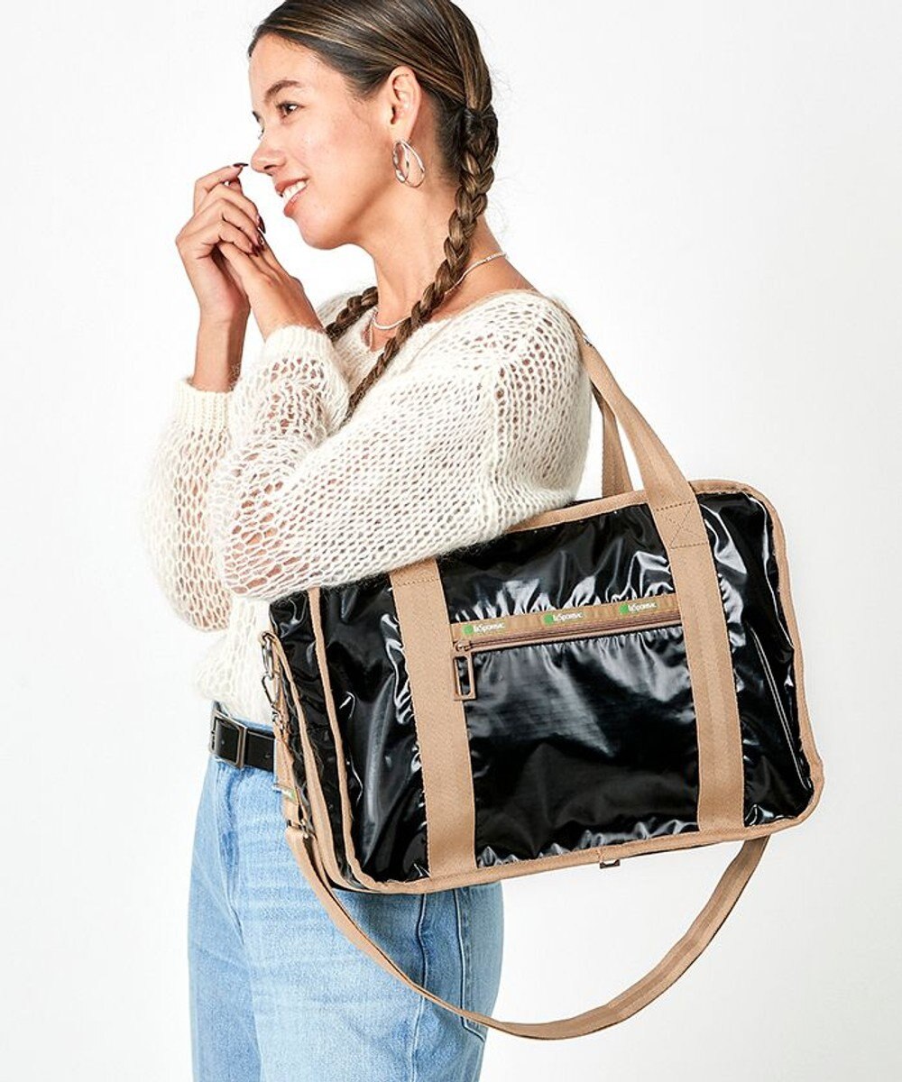 LeSportsac PULLMAN BAG/50th ブラックシャイン 50th ブラックシャイン