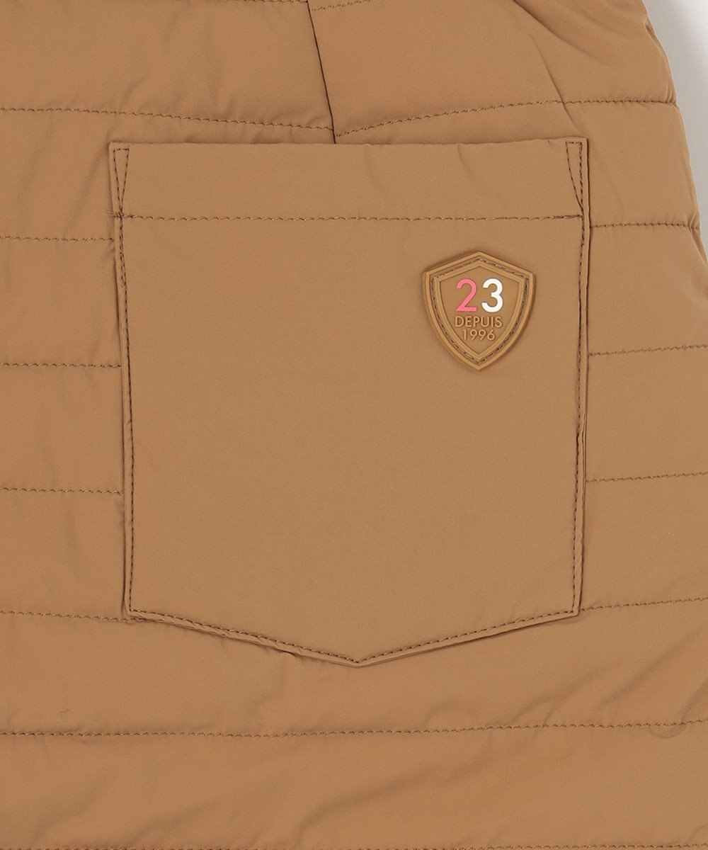 23区GOLF 【WOMEN】【洗える】ナイロンタフタファイバーボール リバーシブル 防寒 スカート 