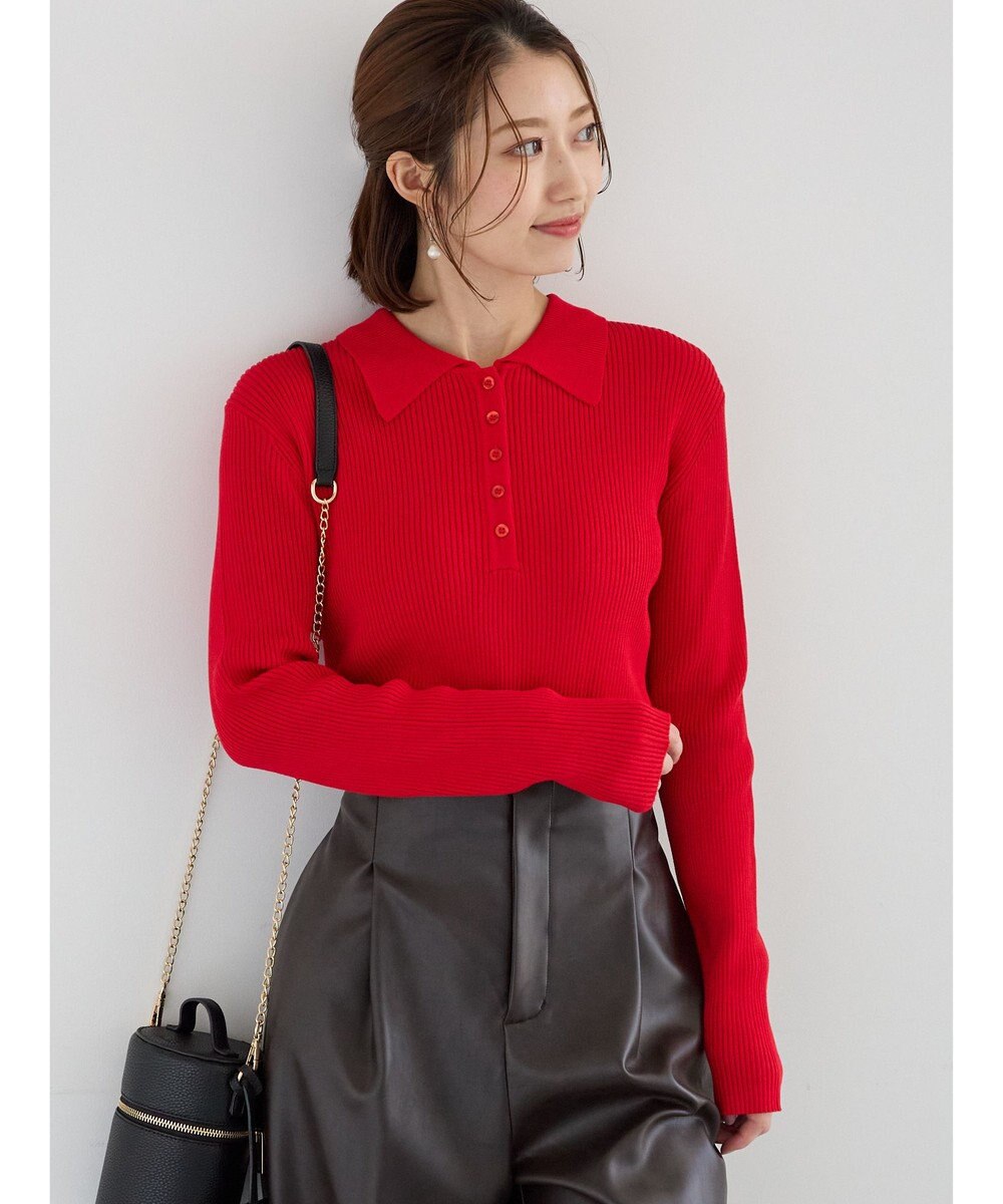 Te chichi パネルパターンアソートリブポロニット 